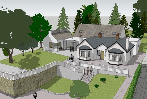 An Artists Impression of the new Gaeláras